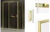 Душова кабіна PRIME LIGHT GOLD 160x100x200 L скло Czyste ACTIVE SHIELD 6мм image 1