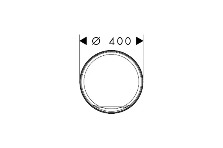 Умивальник Xuniva Evo S накладний без переливу 400х400 мм, White (60323450) image 3