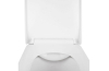 TERN Унітаз підвісний Rimless з сидінням дюропластовим Slim повільнопадаючим, White зображення 4