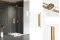 Душова кабіна квадратна SMART GOLD 2D 90x90х200 скло transparent glass 8мм ACTIVE SHIELD 2,0