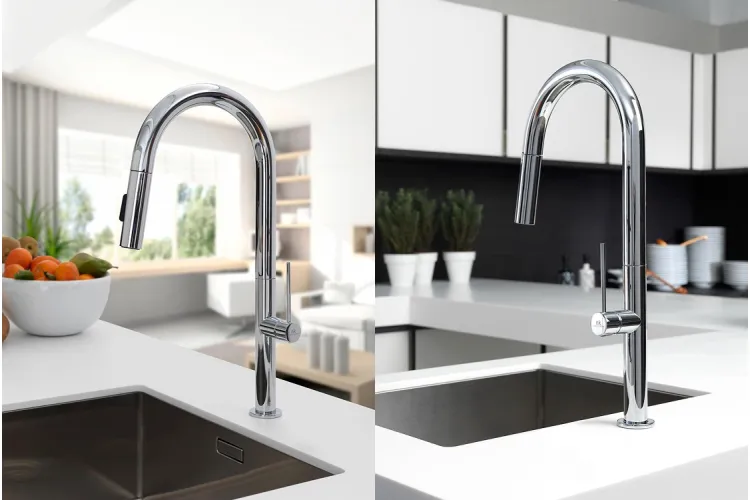 URBAN STICK, Змішувач кухонний з витяжним виливом, chrome (100123480) image 2