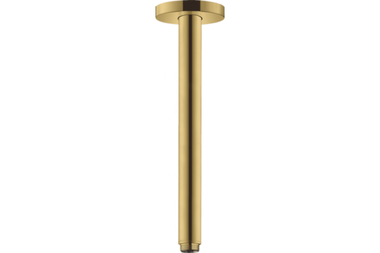 Кронштейн для верхнього душу зі стелі S 300 мм Polished Gold Optic (27389990) image 1