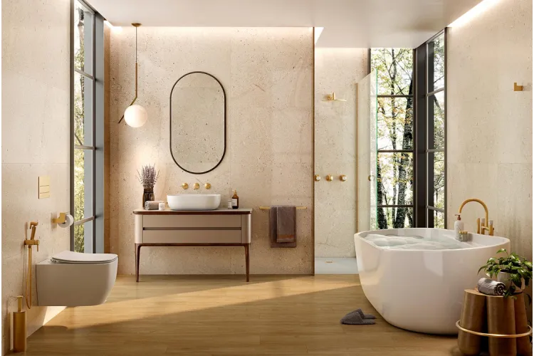 URBAN C, Рушникотримач 50 см, brushed gold (100299346)  image 3