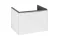 SUBWAY 3.0 Тумба під умивальник 622x429x478 мм Brilliant White, ручки glossy aluminium (C57500VE)