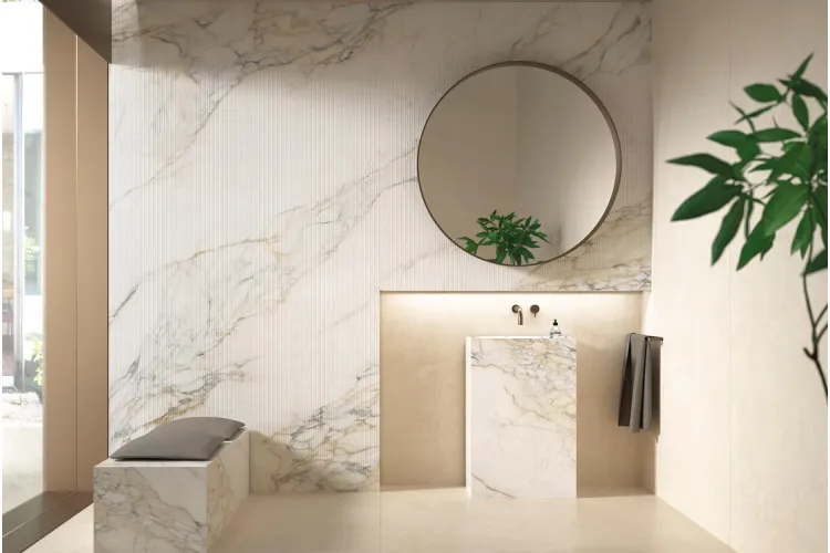 G1052 CALACATTA ANTICO STRIPED 6 MM 160х320 (плитка настінна) image 4