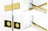 Душова кабіна прям. AVEXA GOLD SHINE 100x90x200 R скло clear ACTIVE SHIELD 6мм image 3