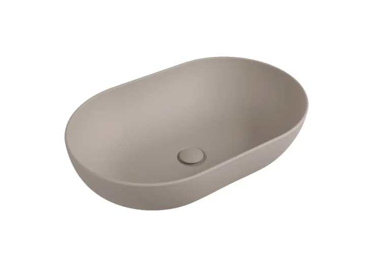 APP 62 Умивальник овальний накладний Argilla (AP62AARG) зображення 1