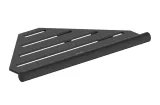AddStoris S Поличка кутова 15.4х15.4x30.2 см, Matt Black (41761670)