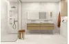 RAPOLANO 3300 WHITE 64x147,5 (плитка для підлоги і стін) зображення 2