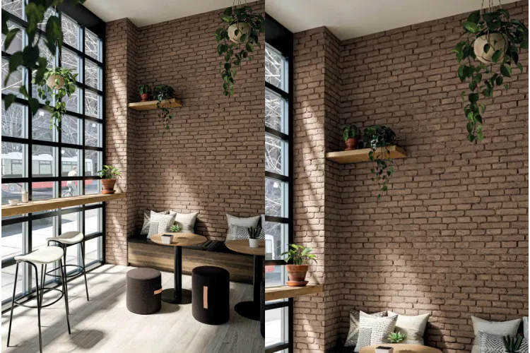 Стінова панель FITWALL,  MATTONI CRUDO HORIZONTAL 322x130 (100318215) image 3