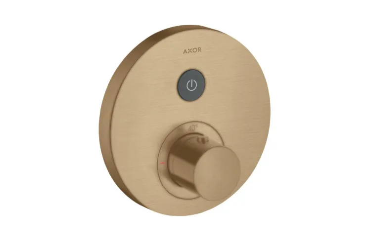 Термостат на 1 споживач Axor ShowerSelect S, Brushed Bronze (36722140) зображення 1