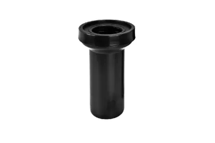 Коліно-підключення еластичне до WC: просте/90 мм/з ущільнювачем/L-265 мм WC-CON2BL-NOSEAL