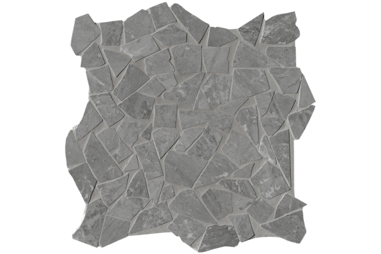 ROMA DIAMOND GRIGIO SUP. SCHEGGE GRES MOSAICO ANTIC. 30х30 FNZA  (мозаїка) image 1