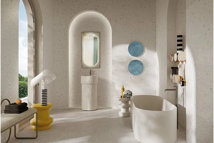 TRUE COLOR DROP WHITE MATT RT 50х120 (плитка настінна) fTFB зображення 2