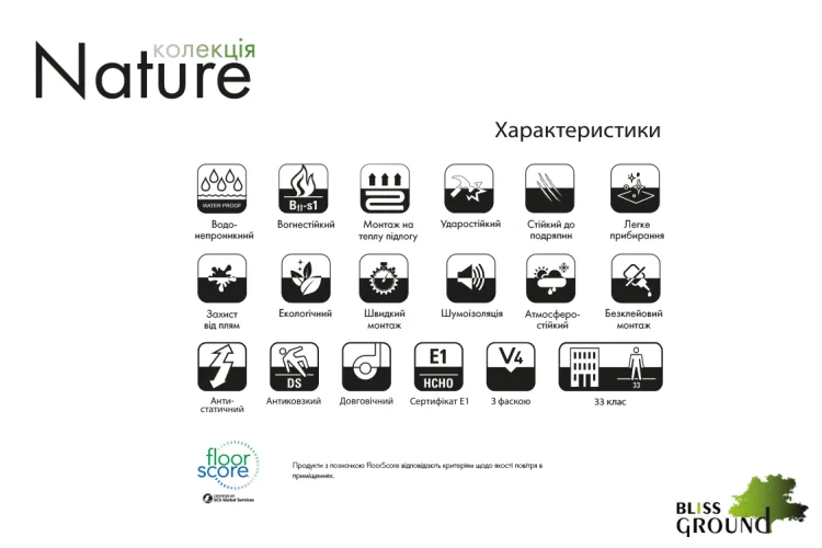 Вінілова підлога SPC Nature Dream 5+1mm 122.0х18.3 BlissGround зображення 5