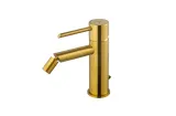 ROUND, Змішувач для біде, brushed gold (100360433)