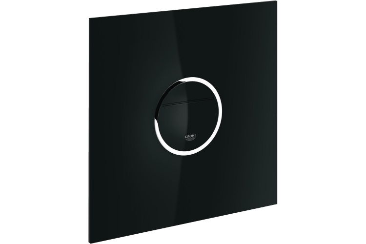 Кнопка змиву Veris Light з LED чорна з підсвіткою, безконтактний змив (38915KS0) зображення 4