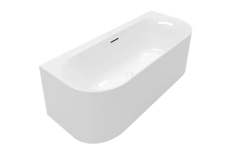 LOOP&FRIENDS Ванна 1700x750 овальна пристінна симетрична (UBA170LOF9CS00V-01) зображення 1