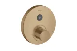 Термостат на 1 споживач Axor ShowerSelect S, Brushed Bronze (36722140)