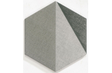 K·38 HEXTANGRAM FABRIC GREY 28.5х33 шестигранник (плитка для підлоги і стін)