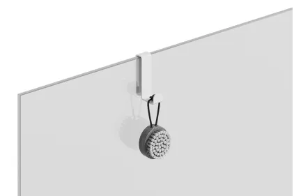 Гачок на скло "STYLE" RAL9016 white gloss