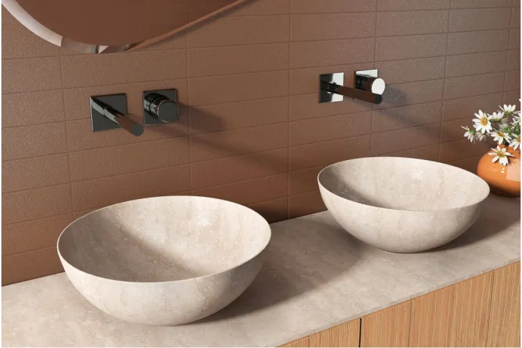 TERRA PEACH GLOSS 6х25 (плитка настінна) зображення 2