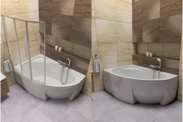 Панель для акрилової ванни Асиметрік II 150 см, ліва, CZB3100000 image 2