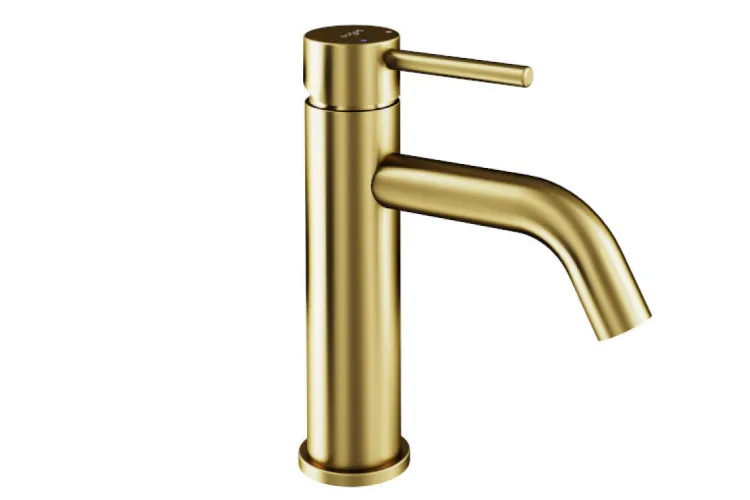 Змішувач до умивальника VEO II (золото брашоване) зображення 1