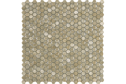 G150 GRAVITY ALUMINIUM HEXAGON GOLD 30.7x30.4 (мозаїка)