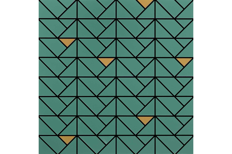 M3JF ECLETTICA SAGE MOSAICO BRONZE 40x40 (мозаїка) зображення 1