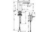 Змішувач Vernis Blend сенсорний для умивальника на холодну воду 230 V (71504000) зображення 2