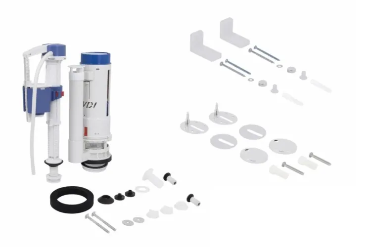 SCORPIO Унітаз-компакт Ultra Quiet (QT14226088AW) з сидінням дюропластовим Slim повільнопадаючим, White image 4