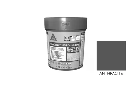 SikaCeram-880 Easy Epoxy(AB) 2к Епоксидна затирка, anthracit 5кг