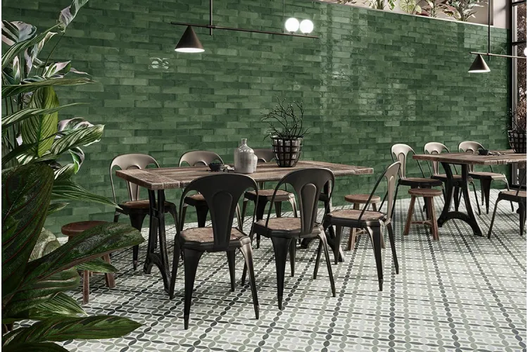 LONDON GREEN 7.5х30 (плитка настінна) зображення 2