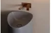 SQUARE, Зовнішня частина змішувача прихованого монтажу для умивальника, brushed copper (100281849)  image 3