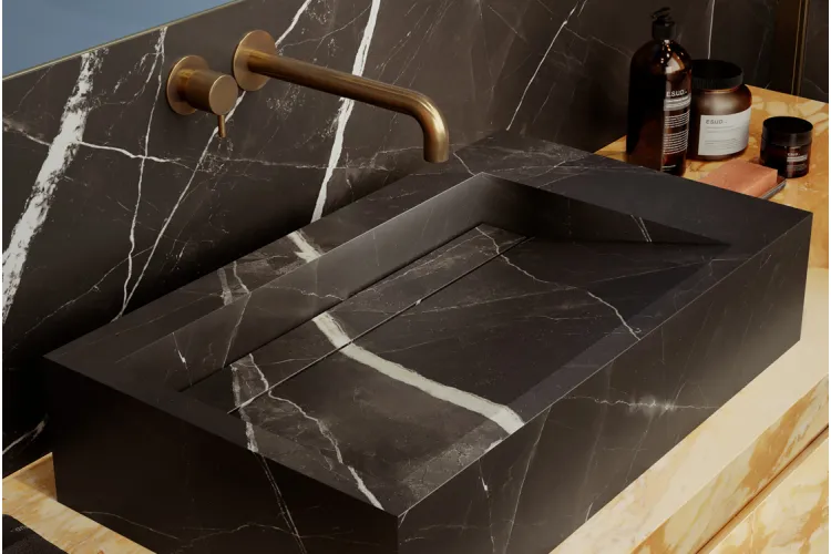 MEMT GRANDE MARBLE LOOK CALACATTA BLACK RET 120х120 (плитка для підлоги і стін) image 5