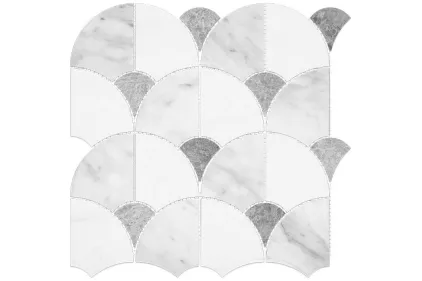 G148 FIGURE SHELL LIGHT 29,9X29,7 (мозаїка)