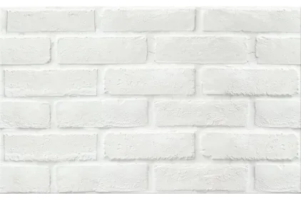 WHITE BRICKS STRUCTURE 25х40 (плитка настінна)