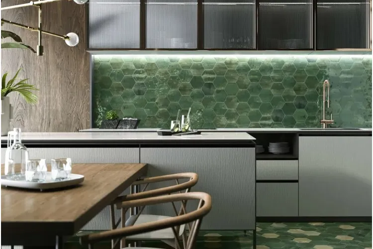 HOPE HEX OLIVE 15х17.3 (плитка настінна) зображення 2