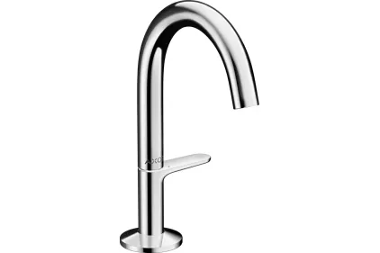 Змішувач AXOR One Select 140 для умивальника з донним клапаном push-open, Chrome (48010000)