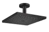 Верхній душ Raindance Select E 300 1jet Air EcoSmart з тримачем до стелі, Matt Black (26251670) image 1
