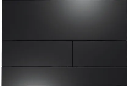 Панель змиву TECEsquare II Metal з двома клавішами, чорний матовий (9240833)