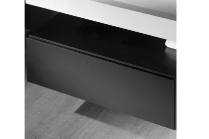 Тумба підвісна RAS 80x54x30h. Krion, Black (100154316)