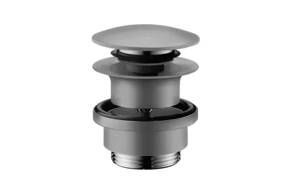 Донний клапан для умивальників з переливом AXOR push-open, Brushed Red Gold (51300310)