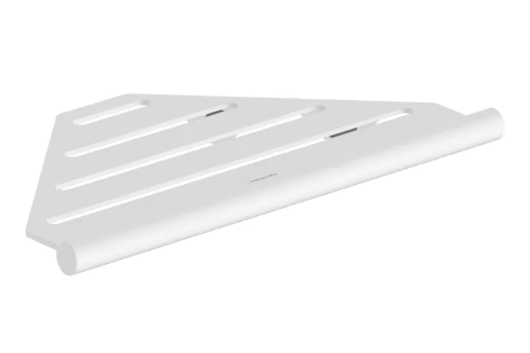 AddStoris S Поличка кутова 15.4х15.4x30.2 см, Matt White (41761700) image 1