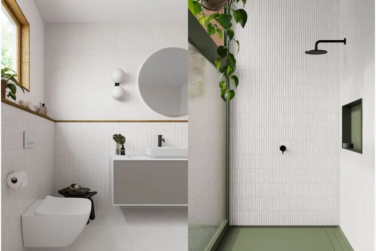 DECO SAVANA PEARL 32x62,5 декор (плитка настінна) зображення 3