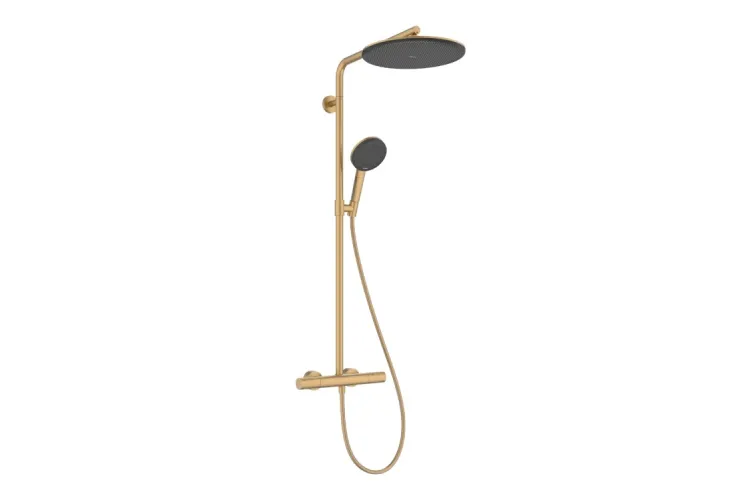 Душова система Raindance Alive S Puro 300 1jet EcoSmart з Ecostat Element, Brushed Bronze (24593140) зображення 1