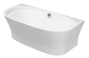 CAPE COD Ванна пристінна 190x90 см з ніжками та панеллю, DuraSolid® A (700364000000000) зображення 1