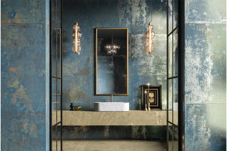 G-3330 ILLUSION TURQUOISE LAPPATO 49.75х99.55 (плитка для підлоги і стін) зображення 2