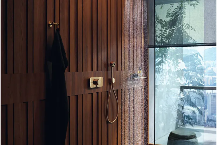 Гачок подвійний 8.3 х2.3 x 8.2 см Axor Universal Circular, Brushed Red Gold  (42812310) зображення 2